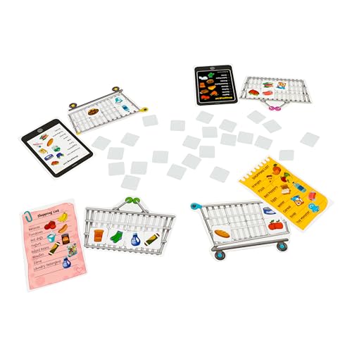 Orchard Toys Shopping List Game - New Art Race to Collect Your Groceries in This Fun Memory Game, Age 3-7, 2-4 Players - style: Shopping List