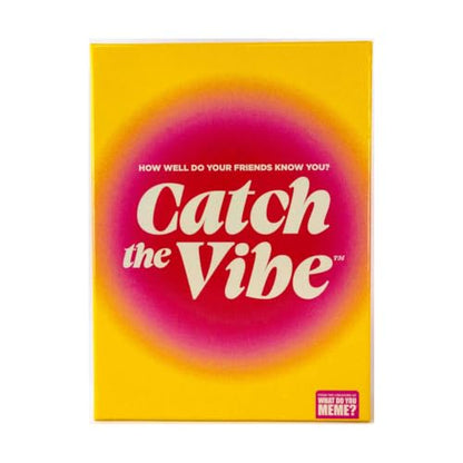 Catch The Vibe: The Adult Party Game that Tests How Well You Know Your Friends, for Teens