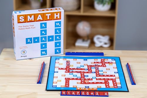 Pressman SMATH - The Game That Makes Math Fun! Multicolor, 5"
