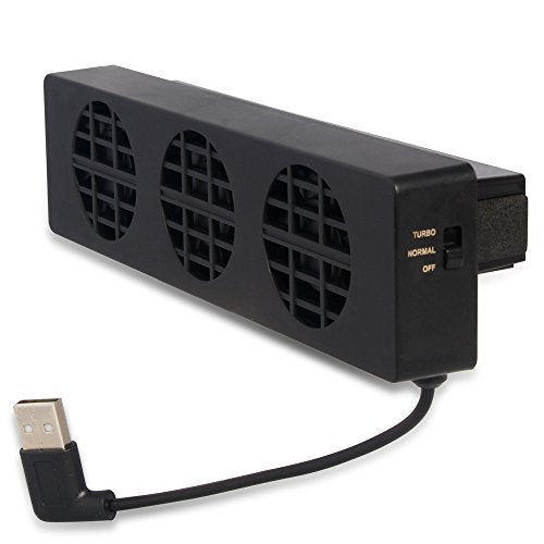 OSTENT Three Fans Cooler Cooling Fan Dock for Nintendo Switch Console