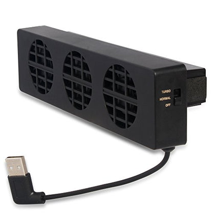 OSTENT Three Fans Cooler Cooling Fan Dock for Nintendo Switch Console