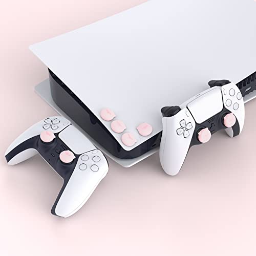 PlayVital Thumb Grip Caps for Xbox Series S/X, Xbox One, Elite Series 2 Controller, Cute Joystick Caps for ps5/EDGE/ps4, Thumbstick Cover for Switch 2 Pro/Switch Pro Controller - Chubby Piggy - color: Chubby Piggy