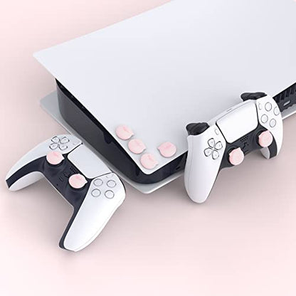 PlayVital Thumb Grip Caps for Xbox Series S/X, Xbox One, Elite Series 2 Controller, Cute Joystick Caps for ps5/EDGE/ps4, Thumbstick Cover for Switch 2 Pro/Switch Pro Controller - Chubby Piggy - color: Chubby Piggy
