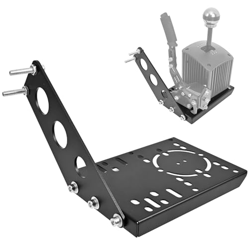 Racing Shifter Mounting Bracke for Racing Wheel Stand | with Mounting Bolts Fit for Our Racing Simulator Cockpit 30MM Mounting Pipe Bracket Accessories