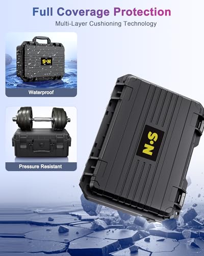 Upgrade Hard Carrying Case for Nintendo Switch 2/Switch 1 Console, All in one Large Capacity Travel Case for Pro Controller&Accessories (Black)