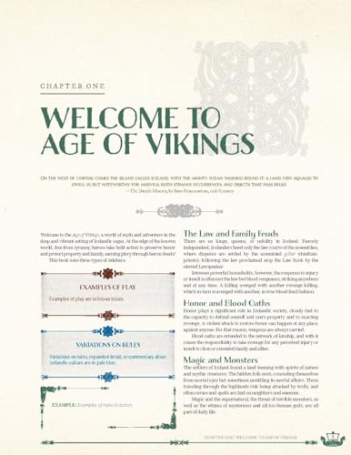 Age of Vikings : The Roleplaying Game