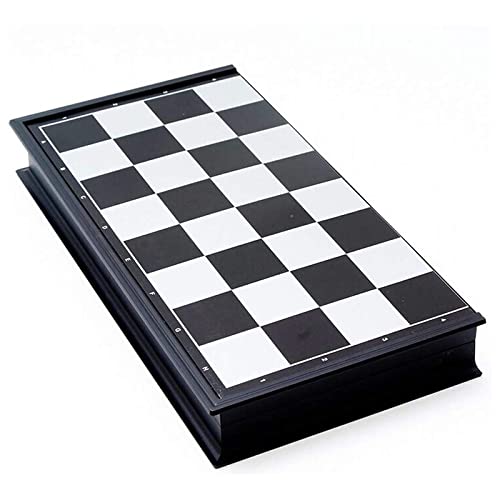 Magnetic Travel Chess Set with Folding Chess Board Educational Toys for Kids and Adults (12.6") - size: 12.6"