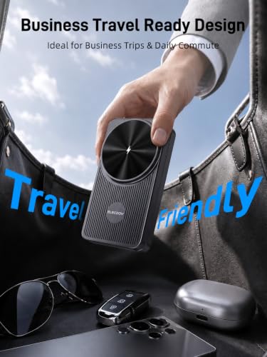 3 in 1 Wireless Charging Station for Samsung, Foldable Wireless Charger | ELECDOV Magnetic Wireless Charger for Galaxy S26/S25/Z Fold 7/Flip 7, Travel Watch Charger Stand for Galaxy Watch 8/Buds 4