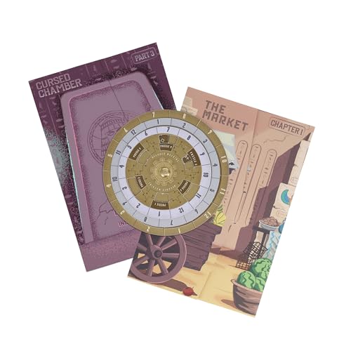 Ridley's Games Timescape: Cleopatra’s Curse an Escape Room Game - Brainteasers - Mystery Solving - Crack The Code - Game Night Favorites - Ages 12+ | 90 Minute Gameplay - Re-Gift to Your Friends! - style: Cleopatra