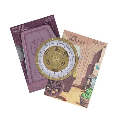 Ridley's Games Timescape: Cleopatra’s Curse an Escape Room Game - Brainteasers - Mystery Solving - Crack The Code - Game Night Favorites - Ages 12+ | 90 Minute Gameplay - Re-Gift to Your Friends! - style: Cleopatra