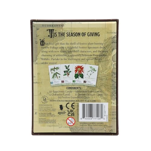 Botany: Festive Foliage Expansion | Family Strategy Game for Young Botanists and Adults | Ages 8+ | for 2-5 Players | Average Playtime 45-90 mins | Perfect for Game Night