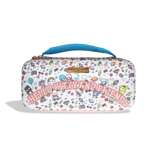 Sonix x Sanrio Carrying Case for Nintendo Switch 1, Protective Travel Case | Hello Kitty and Friends College Letters - color: Hello Kitty & Friends College Letters