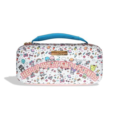 Sonix x Sanrio Carrying Case for Nintendo Switch 1, Protective Travel Case | Hello Kitty and Friends College Letters - color: Hello Kitty & Friends College Letters