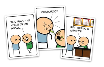 Joking Hazard Deck Enhancement #5 - Expansion Pack for Fun Party Games by Cyanide & Happiness, 100 New Hilarious Comic Cards | Perfect for Game Night - style: Expansion Pack 5