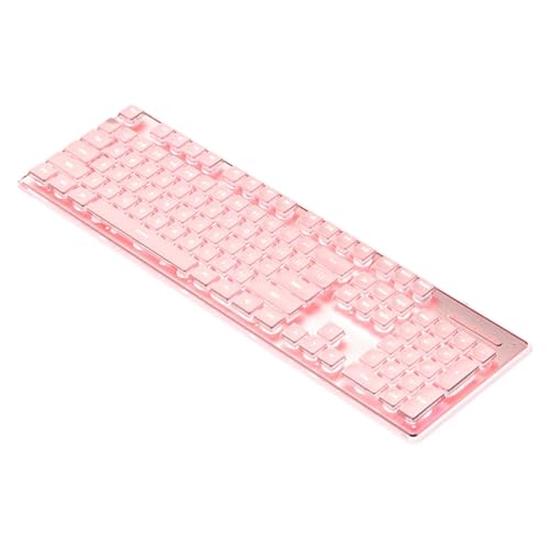ordinarYone Silents Mechanical Gaming Keyboards 104Keys USB Cord With RGBs Backlit And IPX4 Waterproof For Laptop Accessories
