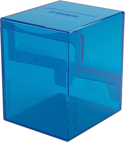 Gamegenic Bastion 100+ XL Deck Box - Compact, Secure, and Perfectly Organized for Your Trading Cards! Safely Protects 100+ Double-Sleeved Cards, Blue Color, Made