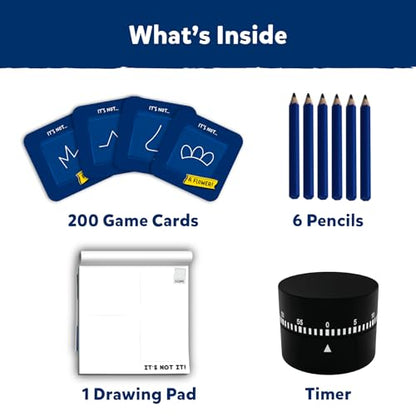 Skillmatics Card & Board Game – It’s Not It, Hilarious Drawing Game | Fast-paced Fun, Perfect for Family Game Nights, Race to Doodle, Gifts for Kids, Teens, Adults Ages 7, 8, 9, 10 & Up - style: It’s Not It!