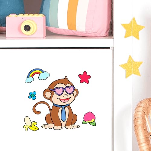 15 Sheets Make Your Own Animal Stickers for Kids Girls Boys Toddlers Face Decal Set Pack Custom Waterproof Decals Party Favors Craft Sticker Books Supplies Decoration Creativity