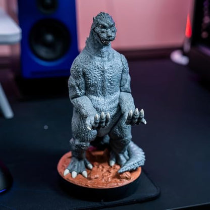 Exquisite Gaming Cable Guys Godzilla Controller Holder - 8.5in Licensed Collectible Figure & Phone Stand