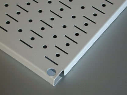 Wall Control 30-WRK-400BUW Standard Workbench Metal Pegboard Tool Organizer,Blue/White - color: Blue/White