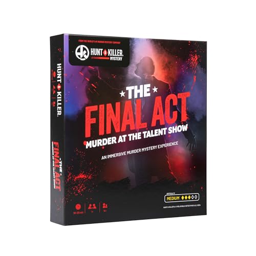 Hunt A Killer: The Final Act – Murder at the Talent Show, Immersive True Crime Mystery Game Experience, Ages 14+ - style: The Final Act