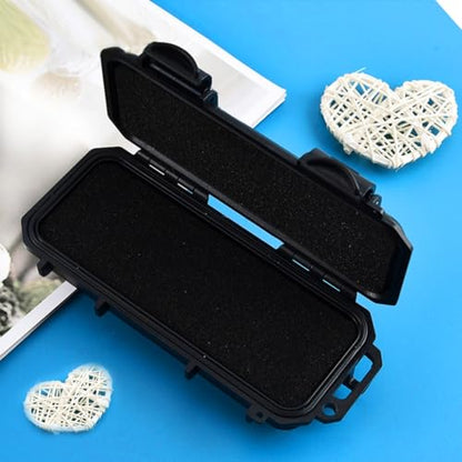 Portable Small Tool Gear Storage Case with Protective Foam Interior Shockproof Gadgets Box for Various