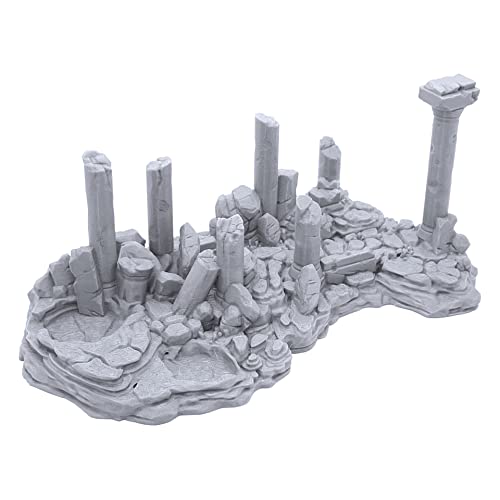 EnderToys Ancient Ruins - DND Terrain Scenery for Tabletop 28mm Miniatures Wargame