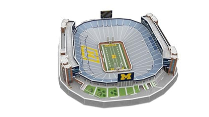 Pro-Lion 3D Jigsaw Puzzle of Michigan Wolverines Stadium -106 Pieces | Home of Michigan Wolverines | NCAA Football Gifts for Age 7+ - style: Michigan Wolverines