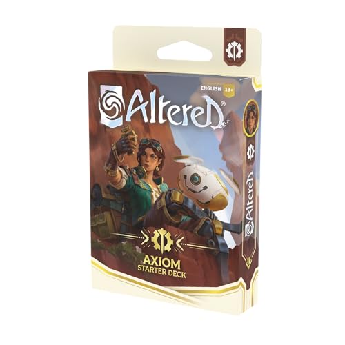 Equinox Altered: Beyond The Gates Axiom Starter Deck - 40 Cards Set with Sierra The Engineer, Innovative Non-Combat Gameplay, Collectible TCG, Ages 13+, 2 Players, 10-40 Min Playtime, Made