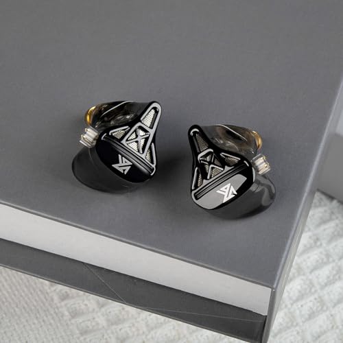 Wired Headphone,KZ DQS HiFi Dynamic Drivers IEM Earphone,KZ Gaming Earbuds Headphones Bass 2pin 3.5mm Sports Music Game in Ear Monitor Headphone for System Singers (Black, No Mic)… | KZ Gaming Earbuds Headphones Bass 2pin 3.5mm Sports Music Game in Ear Mo