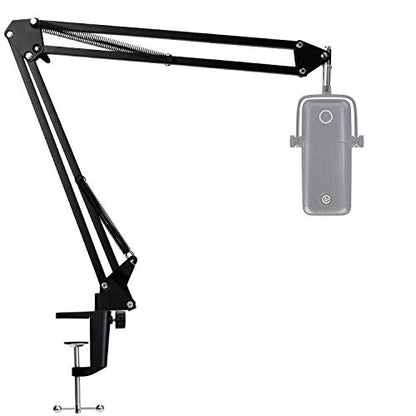 Wave 1 Microphone Stand, Professional Mic Boom Arm Stand Compatible with Elgato Wave 1 USB Condenser Microphone by SUNMON - color: Elgato Wave 1 Mic Boom Arm