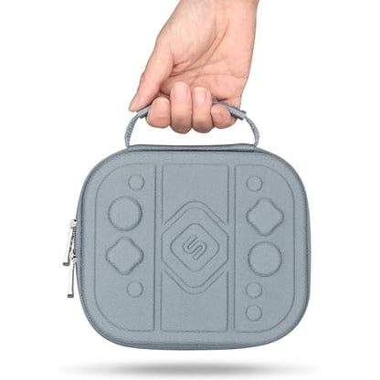 sisma Carry Case Compatible with Nintendo Switch 2 Joy-Con & Straps, Buttons & Joysticks Full Protection, Hard Shell Joycon Compact Pouch Travel Storage Case, Grey - color: Grey - Fits Joy-Con 2 & Straps