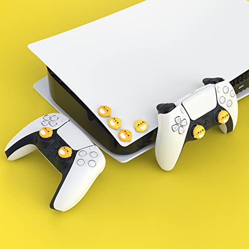 PlayVital Thumb Grip Caps for Xbox Series S/X, Xbox One, Elite Series 2 Controller, Cute Joystick Caps for ps5/EDGE/ps4, Thumbstick Cover for Switch 2 Pro/Switch Pro - Parrot & Chick - color: Parrot & Chick