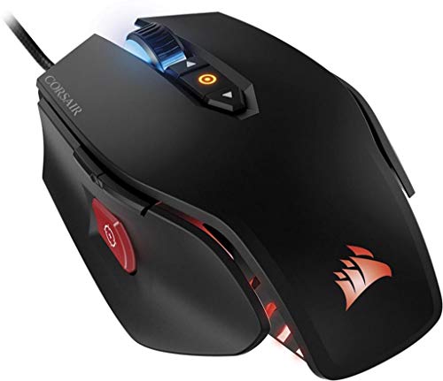 CORSAIR M65 Pro RGB - FPS Gaming Mouse - 12,000 DPI Optical Sensor - Adjustable DPI Sniper Button - Tunable Weights - Black