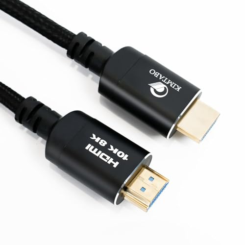 HDMI 2.1 Cable, 8K, 1.5 Feet, High Speed 48Gbps, Black - size: 1.5 ft, style: Bi directional