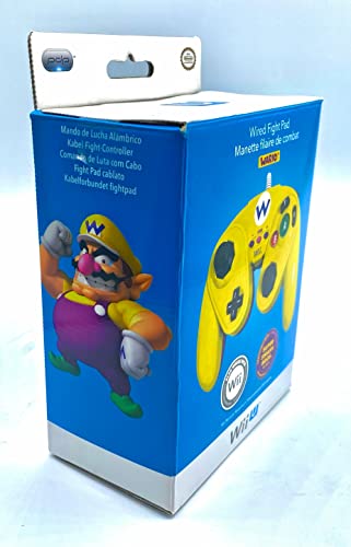 PDP Wired Fight Pad for Wii U - Wario