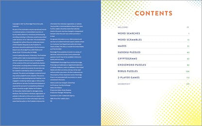 The Ultimate Activity Book for Teens: Crosswords, Cryptograms, Trivia, and More!