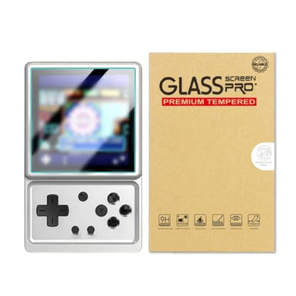 RG Rotate Screen Protector - Premium Tempered Glass with 9H Hardness, HD Ultra Clear Display, Bubble-Free Installation, Anti-Scratch Round Edges, Precision Cut for Perfect Fit on RG Rotate Handheld Game Console
