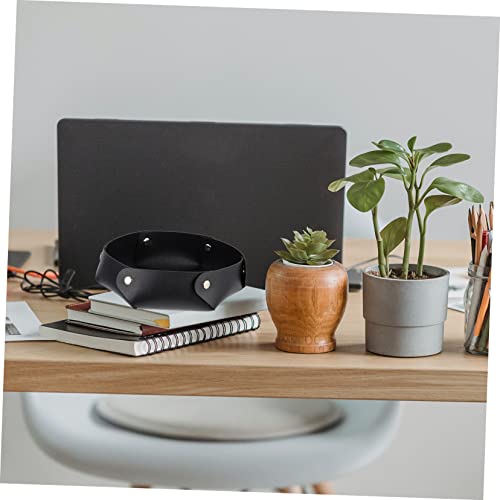 VICASKY Portable PU Dice Tray Large Folding Dice Storage Box Thickened Structure Tabletop Storage Tray for RPG and Board Games