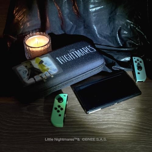 Sonix Carrying Case for Nintendo Switch 2, Switch 1, Lite, OLED, Protective Travel Case with Game Cartridge Storage - color: Little Nightmares
