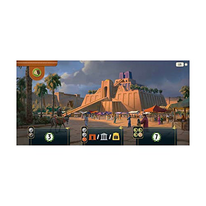 Asmodee 7 Wonders Edifices Board Game EXPANSION - New Challenges and Majestic Wonders Await, Civilization Strategy Game for Kids and Adults, Ages 10+, 3-7 Players, 30 Min Playtime