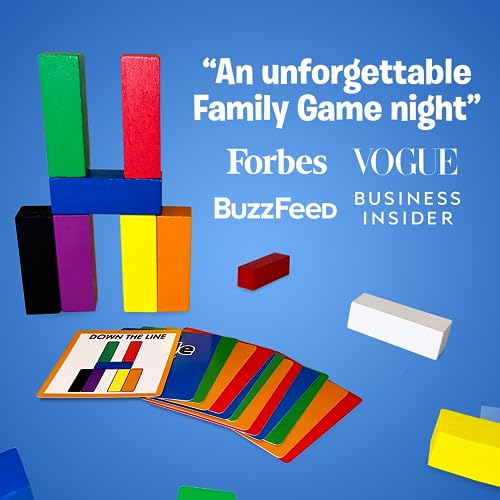 The Uzzle Stack Royale Board Game, Fast & Fun Family Board Game for Children & Adults, Color Block Puzzles Games for Ages 4+ - style: Stack Royale