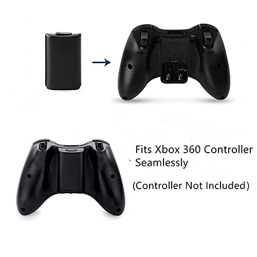 4 Pack Battery Box/Battery Cover for Microsoft Xbox 360 Wireless Controller