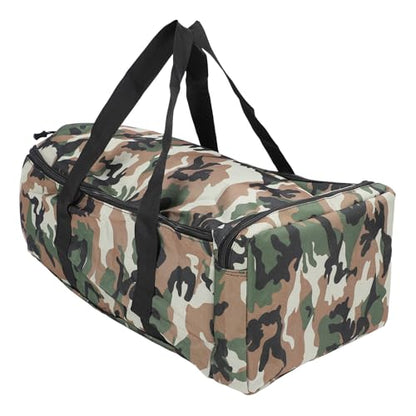 Asixxsix RC Bait Boat Storage Bag, 1000D Oxford RC Boat Remote Control Fishing Boat Cover Bag, 60 x 30 x 20cm, 24 x 12 x 8inch, Suitable for Most Bait Boats, Double Zipper - color: Camouflage