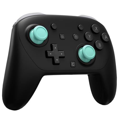 eXtremeRate Replacement 3D Joystick for Nintendo Switch 2 Pro Controller, Left Right Analog Stick Thumbsticks with Screwdriver Tools for Switch 2 Pro Controller, Multi-Colors Options - Misty Green - color: Misty Green
