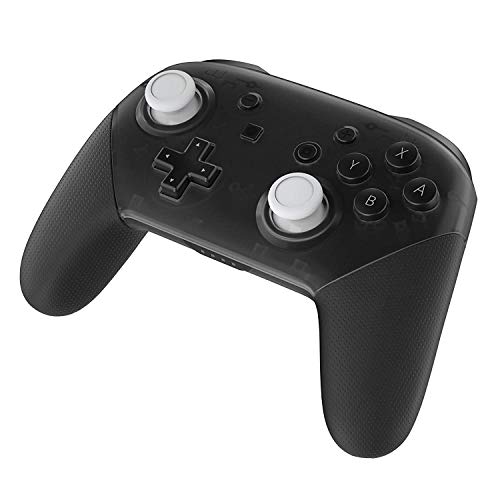 eXtremeRate Replacement 3D Joystick Thumbsticks, Analog Thumb Sticks with Cross Screwdriver for Nintendo Switch Pro Controller - Black & White & Transparent & Transparent Black - color: Black & White & Transparent & Transparent Black