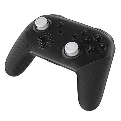 eXtremeRate Replacement 3D Joystick Thumbsticks, Analog Thumb Sticks with Cross Screwdriver for Nintendo Switch Pro Controller - Black & White & Transparent & Transparent Black - color: Black & White & Transparent & Transparent Black