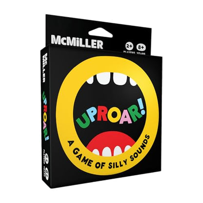 UPROAR! Family Word Sound-Matching Card Game – Crowd-Pleaser – Fast-Paced Party Game for Kids, Teens & Adults | Perfect for Family Game Night, Parties & Birthdays | 2–6 Players | Easy to Learn