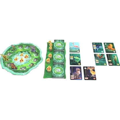 Pegasus Spiele Living Forest | Tile-laying strategy board game; family game night favorite; strategic resource management gameplay for all ages
