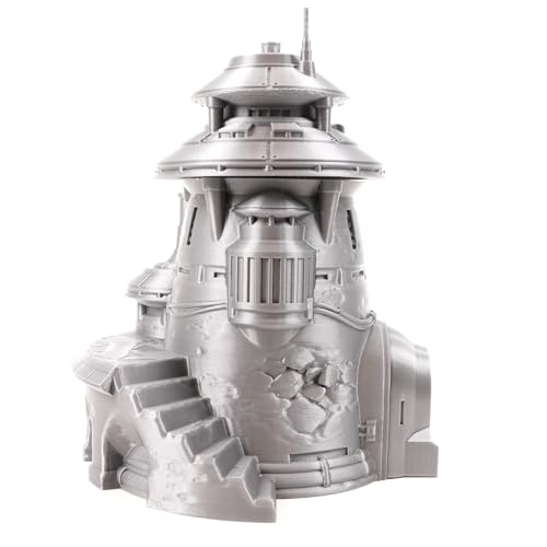 Tabletop Terrain Towerhouse Massa'Dun by War Scenery for Star Wars Legion and Sci-Fi Wargames and RPGs 28mm 35mm 1:47